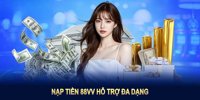 Nạp tiền 88VV hỗ trợ đa dạng, linh hoạt và an toàn với nhiều phương thức